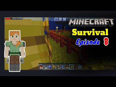 Making Some Existing In  Farms Minecraft Survival series Episode 8 #minecraft #viral