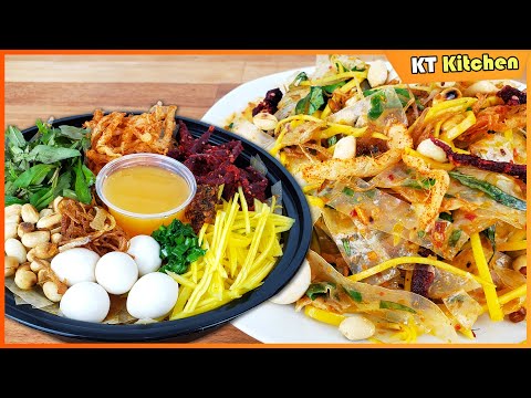 BÁNH TRÁNG TRỘN - Cách Làm Bánh Tráng Trộn Dễ Hiểu Để Kinh Doanh - Chọn Bánh Tráng Nào Ngon Dẻo Dai