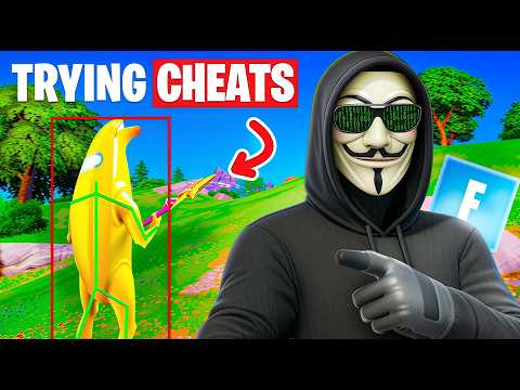 Fortnite Cheats | Testing Fortnite Cheats For the First Time… (This is INSANE)