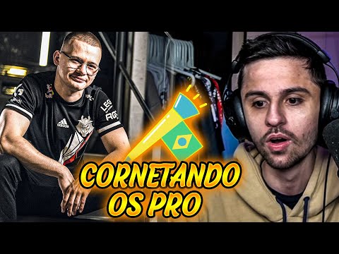 POTÊNCIA BR NO MAJOR R6! PRANO KICKADO DA G2? - CORNETANDO OS PRO