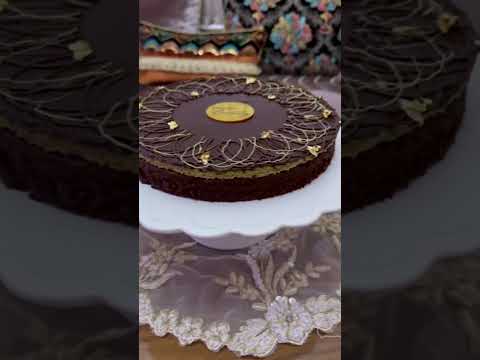 dubai chocolate brownies🍫#cake