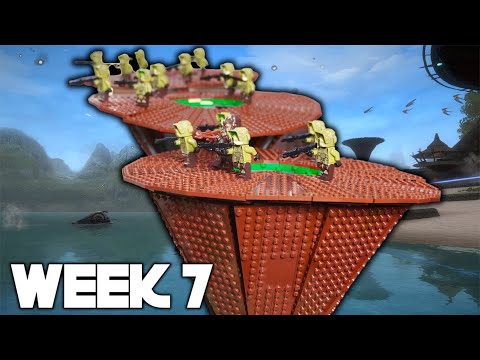 Building Kashyyyk in LEGO | The Huge Platforms