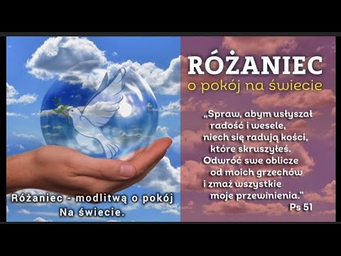 Różaniec modlitwą o pokój na świecie - poniedziałek 6 października 2025 r. - Tajemnice Radosne.