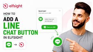 How to Add a LINE Chat Button in Elfsight (2026 Tutorial)