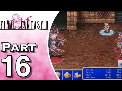 Let's Play Final Fantasy II iOS (Gameplay + Walkthrough) Part 16 - Behemoth Boss