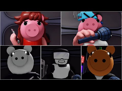 FRIDAY NIGHT FUNKIN'S PIGGY ALL JUMPSCARES