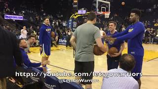 Steph Curry takes video of Chris DeMarco missing a dunk, which loses bet vs Klay 😂