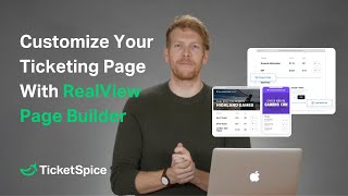 How to Customize Your Event Page With The TicketSpice Real View Page Builder