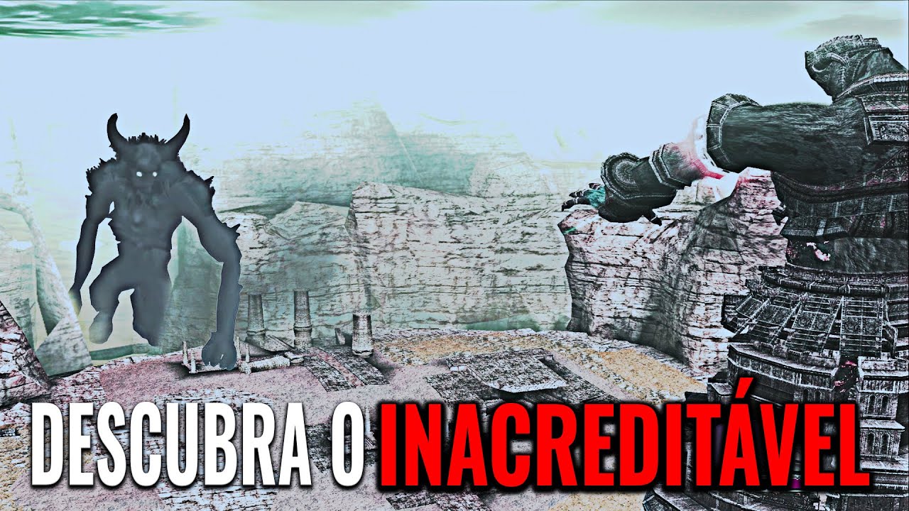 DESCUBRA O INACREDITÁVEL EM SHADOW OF THE COLOSSUS