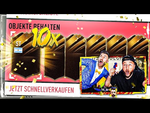 OHHAA! 10x COPA LIBERTADORES im PACK OPENING 😳🔥Best of FUT PLAYER DAYS Lightning Round !! FIFA 20