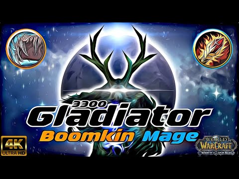 3300 GLADIATOR Moonkin Mage 2v2 Arena |Nassan 1| Season 7 Wotlk Classic