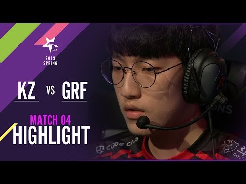 [2019 LCK SPRING] 0117 Match4 KZ vs GRF : Highlight