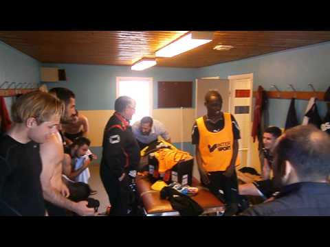 2014-04-27 Efter matchen Borens IK- Mjölby  Turabdin FC