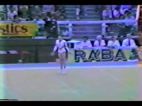 2nd T ROM Mirela Barbalata FX - 1983 World Gymnastics Championships 9.300