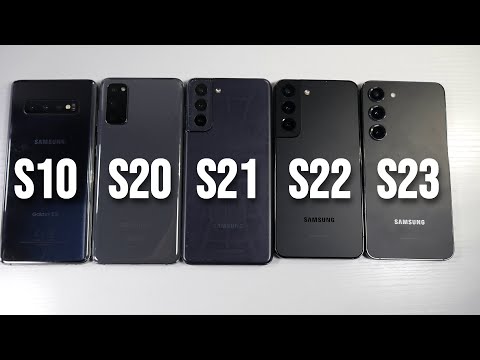Samsung Galaxy S10 VS S20 VS S21 VS S22 VS S23! The Base Models Are Cheaper Than Ever!