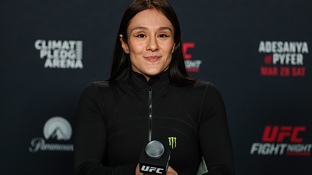 #NocheUFC "No ha cambiado nada, sigo tratando de superarme" Alexa Grasso