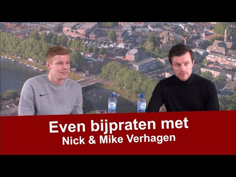 Even bijpraten met Nick en Mike Verhagen Sportlust '46