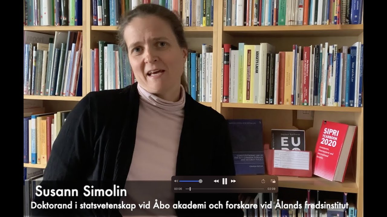 Susann Simolin: Att påverkas och påverka - Ålands ambitioner och självbestämmande inom EU