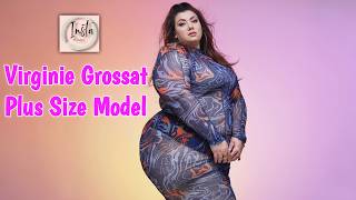 Virginie Grossat Biography 🇫🇷…| Gorgeous Plus Size Curvy Fashion Model |Wiki, Career & Lifestyle