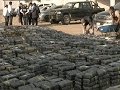 Raw: Over 3 Tons of Cocaine Seized in Peru 