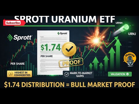 Sprott's $1.74 Distribution: Proof Uranium's Bull Market is Real