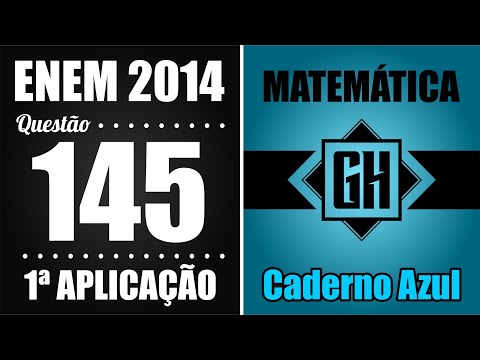 Enem 2014 - Questão 145 - Prova Azul - 1ª Aplicação