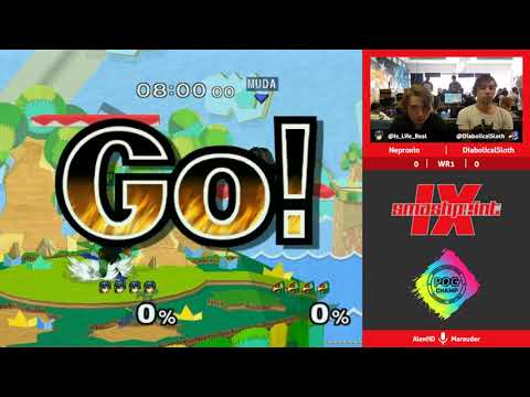 SmashPoint IX Melee - WR1 - Neproxin vs DiabolicalSloth