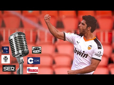 Radio broadcasts of Guedes' amazing goal vs Osasuna 📻