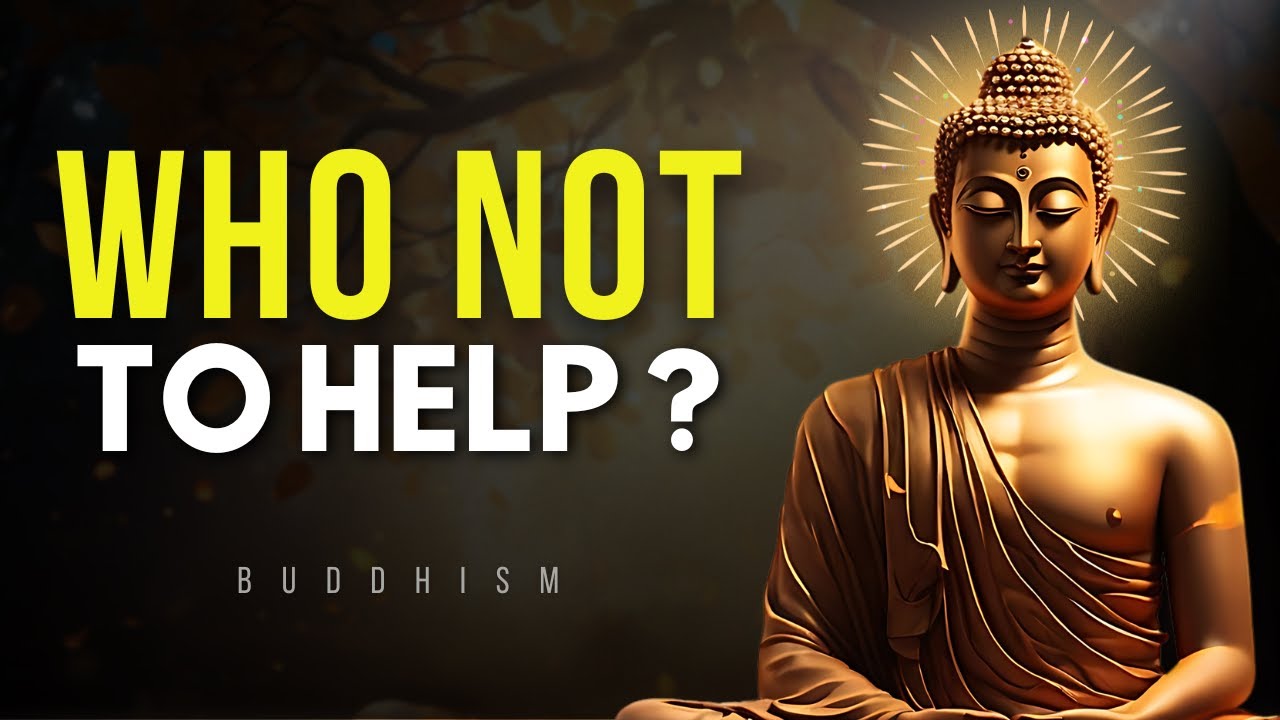 9 TYPES OF PEOPLE WE SHOULD NOT HELP! Buddhist Teachings | Zen Philosophy | Motivation