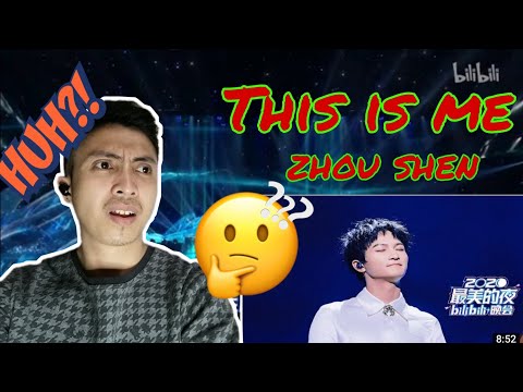 空灵嗓音如梦似幻，#周深​《#请笃信一个梦​》&《#ThisIsMe​》 #2020年B站跨年晚会 THIS IS ME  ZHOU SHEN REACTION