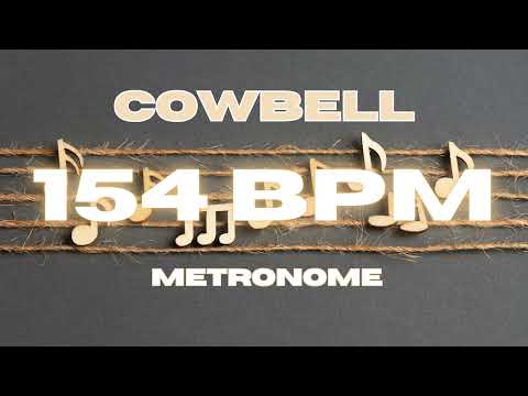 154 BPM - Cowbell Metronome