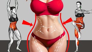 🔥How to Lose Hanging Belly Fat Fast🔥Do This 30-Min Abs Workout Every Morning for 2 Week