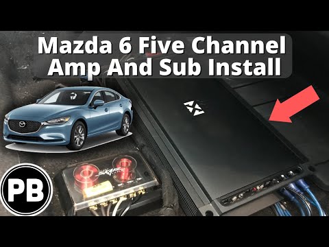 , title : '2014 - 2017 Mazda 6 - 5 Channel Amp and Sub Install'