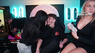 Clix Kissing Rachel Brockman Proving He can Get Girls Easily