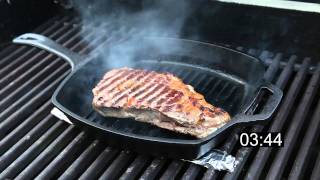 How to Grill a Ribeye Steak on Cast Iron