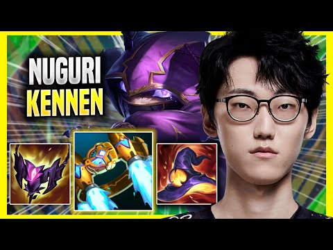 NUGURI IS SO CLEAN WITH KENNEN! - Nuguri Plays Kennen TOP vs Graves! | Season 2022