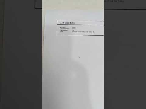 XPS Print Error in Kyocera 2040dn