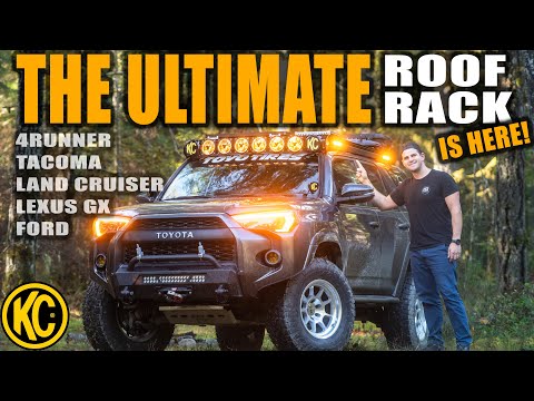 The Game Changing KC HiLiTES Platform One Roof Rack!! - FULL Review + Install (5th Gen 4Runner)