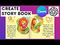 How To Create Story Book For Kids Using Canva And ChatGPT