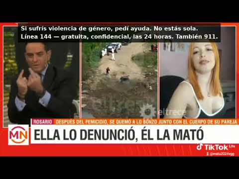 Femicidio en Villa Gobernador Galvez 