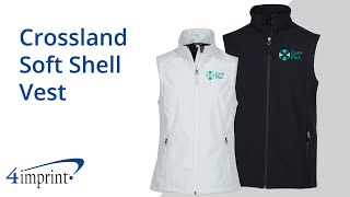 Crossland Soft Shell Vest - Custom Vest by 4imprint