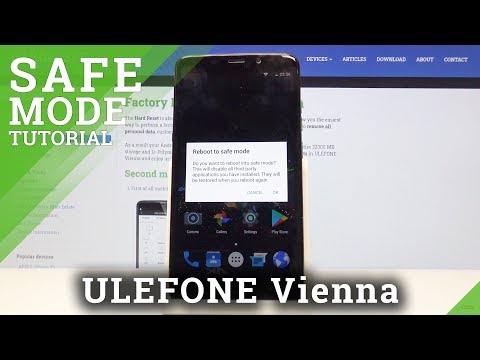 Safe Mode in ULEFONE Vienna – Diagnostic Mode