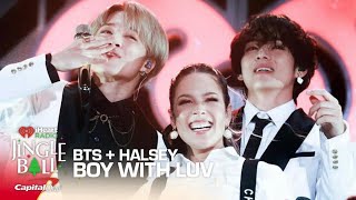 BTS & Halsey - Boy With Luv (Live At iHeartradio Jingle Ball 2019)
