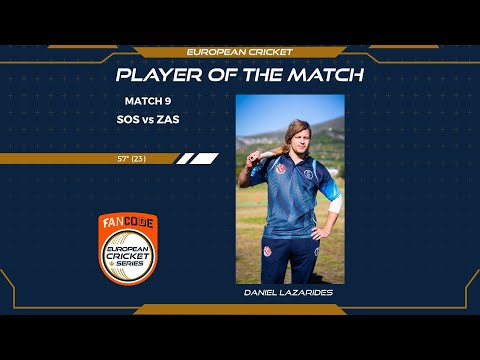 MOM: D.Lazarides - SOS vs ZAS | Highlights | FanCode ECS Croatia Day 3 | Croatia 2021