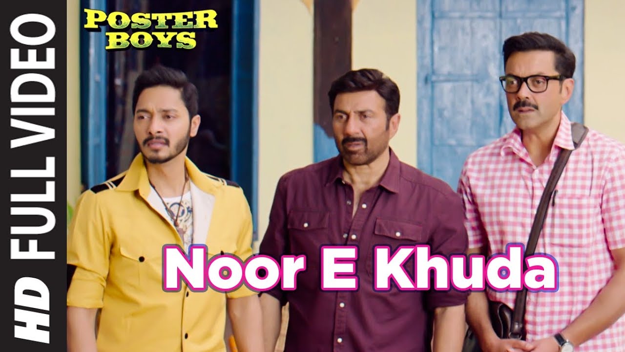 Noor E Khuda Lyrics  | Poster Boys | Bobby Deol | Kailash Kher | Shreyas Iyengar