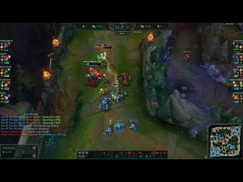 Epic Yorick 1 vs 1 cross map epic explosion mtwn dew explosion bombs go off.