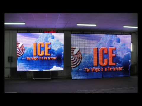 ICE Flexible 25mm LED Curtain Screen Video