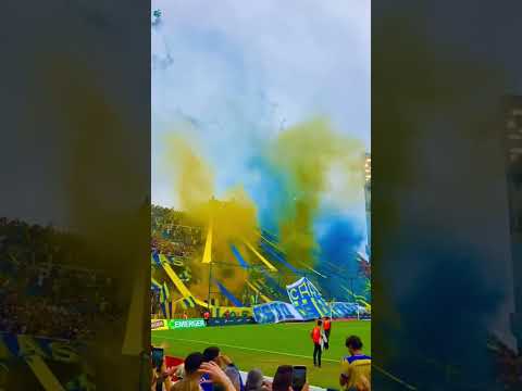 "Recibimiento Canalla " Barra: Los Guerreros &bull; Club: Rosario Central