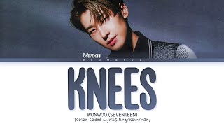 WONWOO Knees (original: IU) Lyrics (Color Coded Lyrics)