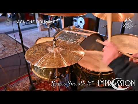 Impression Smooth hi hat 15" , bottom 1340 gr, top 1100 gr